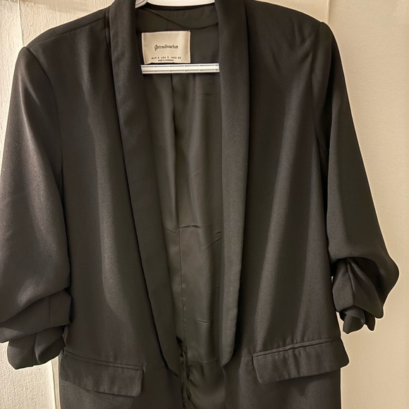 Stradivarius Black Blazer - Picture 1 of 4